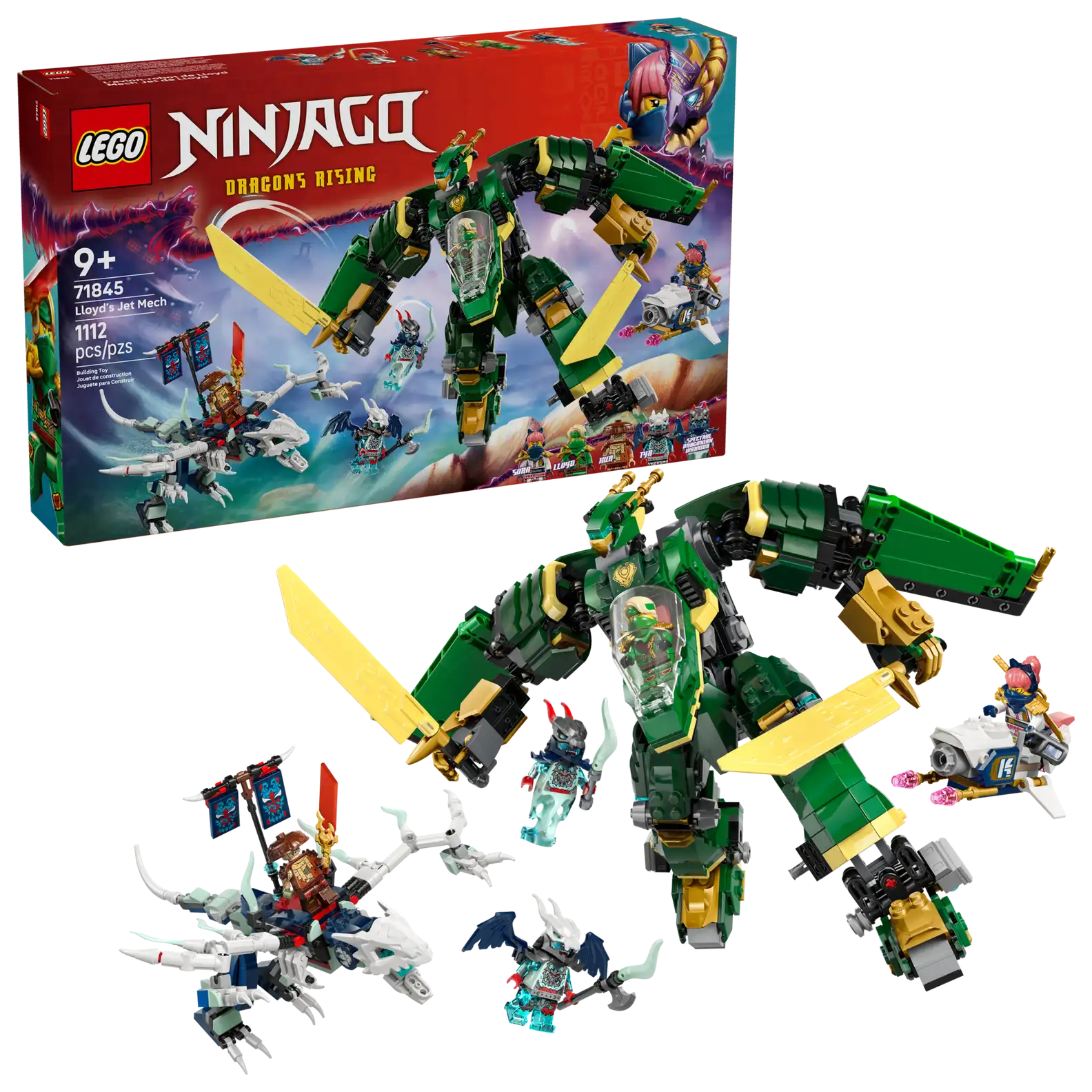 LEGO 71845 Lloyd’s Jet Mech(สินค้าซื้อแล้วไม่รับเปลี่ยนคืน)