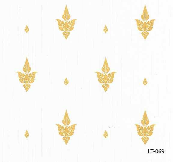 วอลเปเปอร์ติดผนังชนิดทากาว LINETHAI 2 ลายไทย NO.LT-069