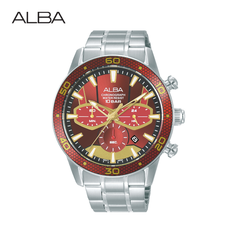 ALBA นาฬิกาข้อ Sportive Quartz รุ่น AT3K43X ขนาด 44 mm.