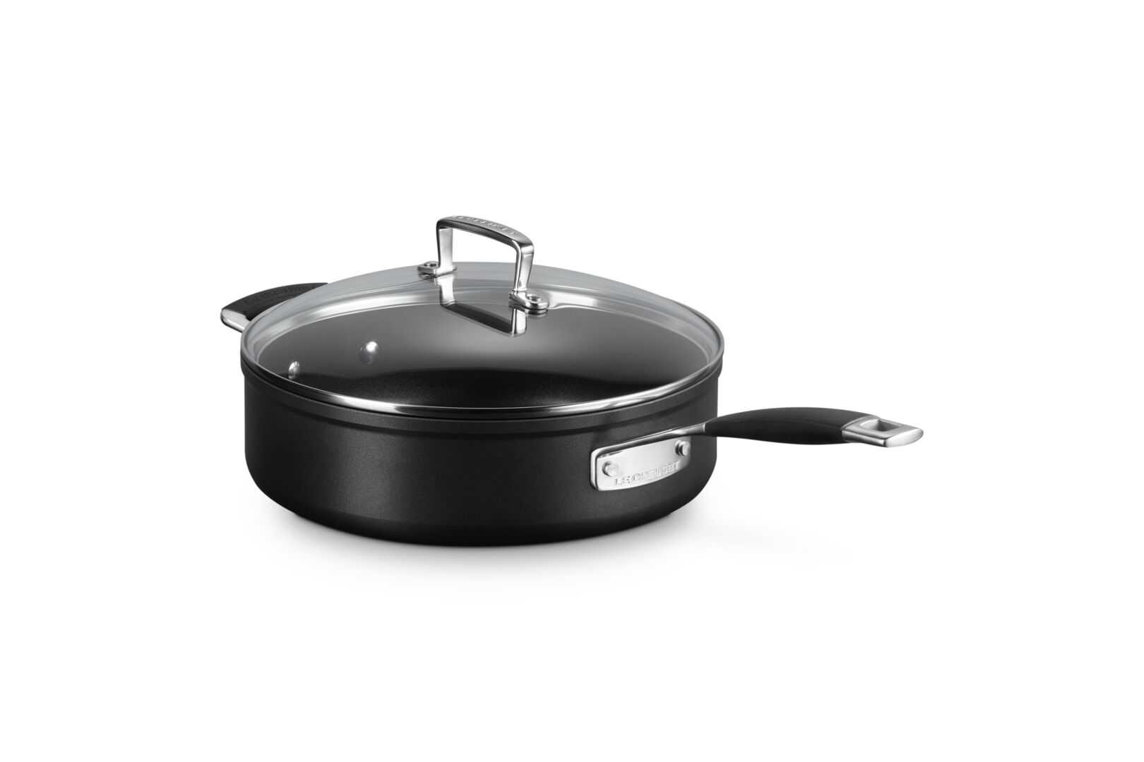 Tns 26x7.8cm Saute Pan W/hh/gl.Lid/w.Box/silicone Hdl