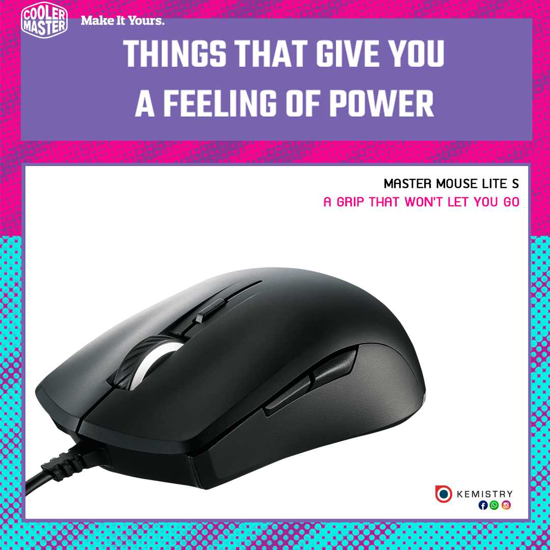 Mouse l Cooler Master MasterMouse Lite S