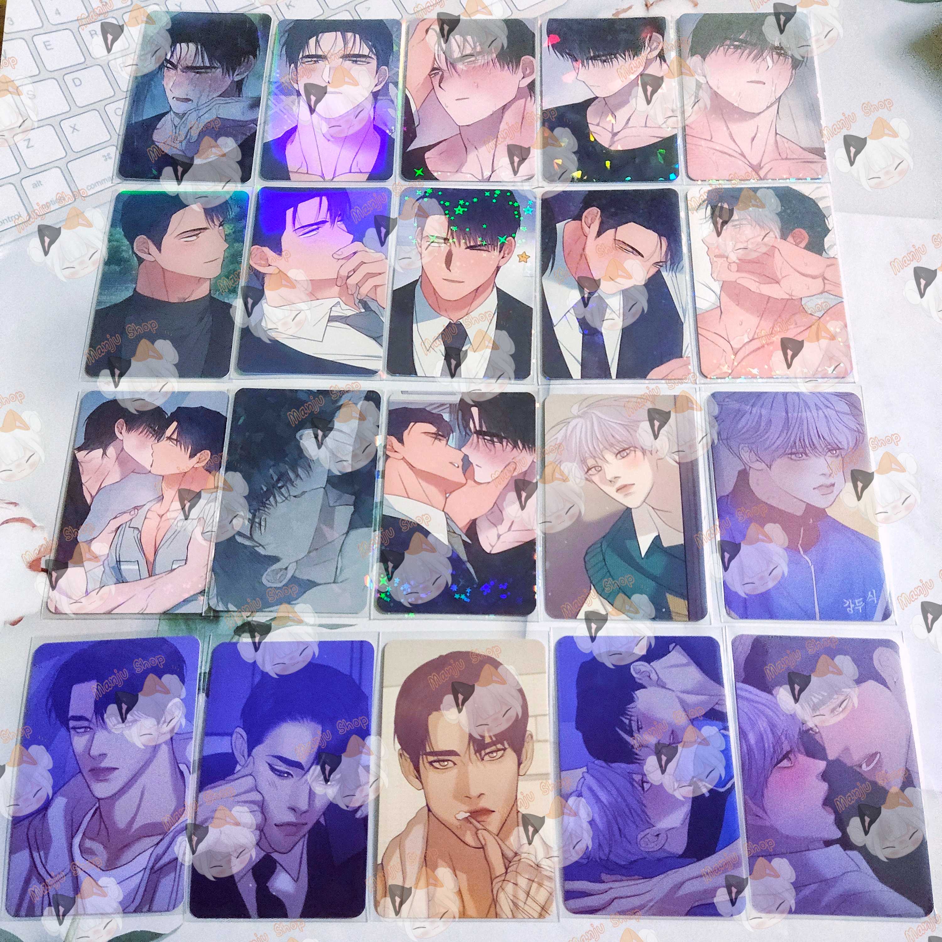 การ์ด manhwa รุ่งอรุณเมฆาวารี pearl boy 