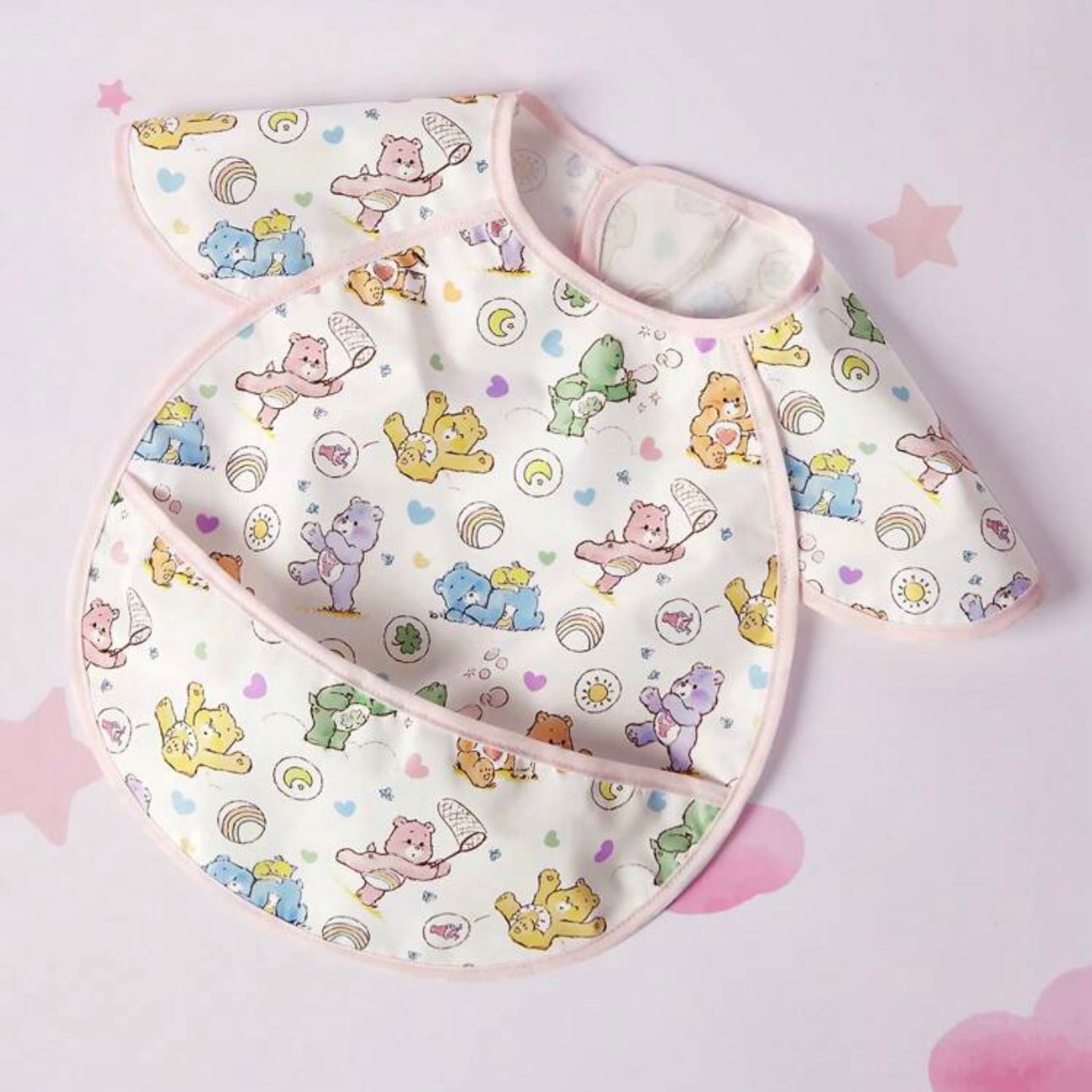 PreOrder✅Care Bear Baby ผ้ากันเปื้อนเด็กทารก