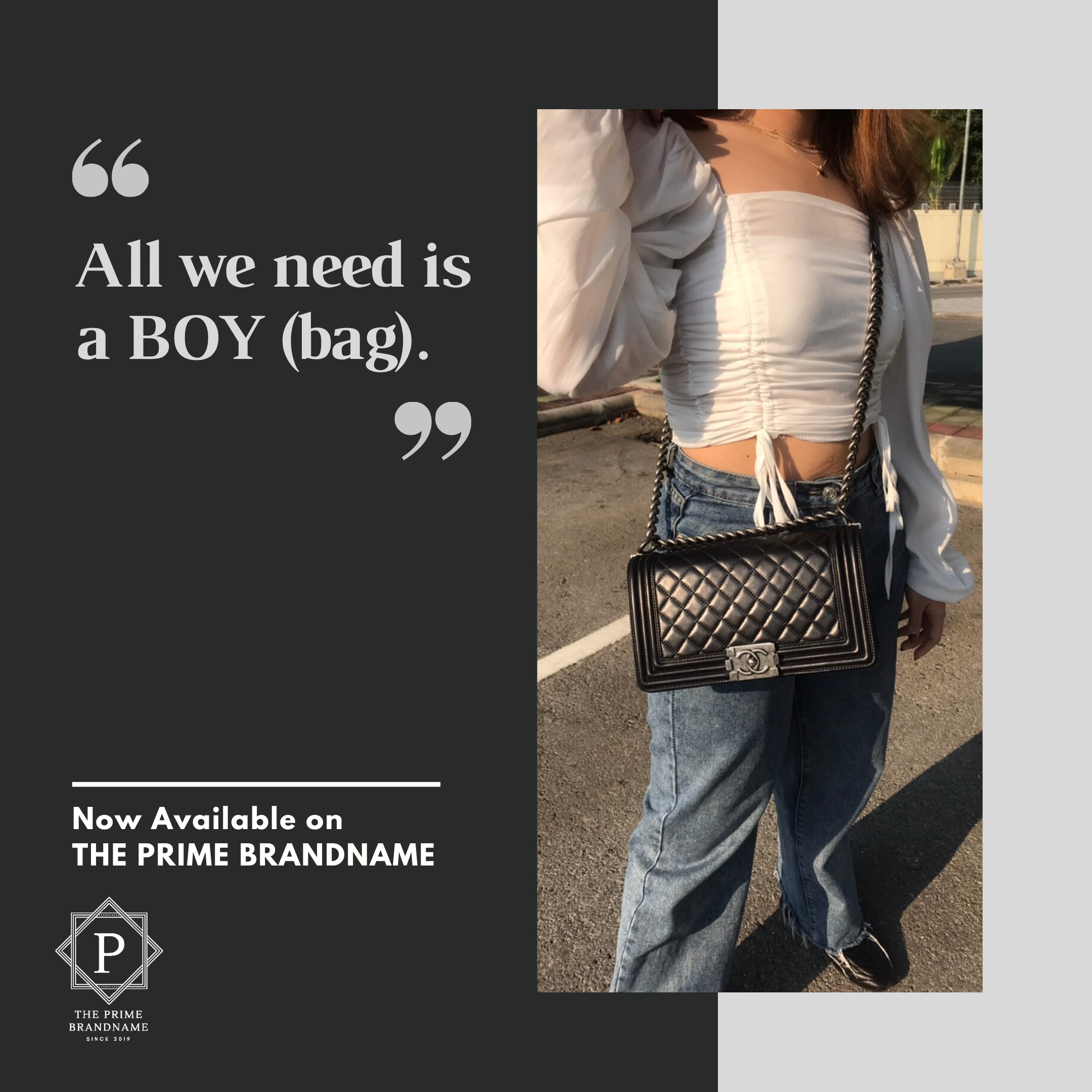 Chanel Boy Medium
