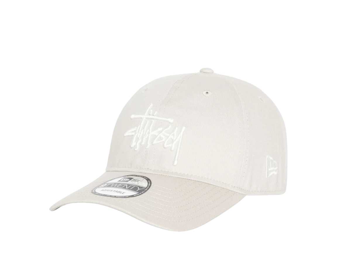 Stussy New Era 9twenty Basic Strapback (Stone)
