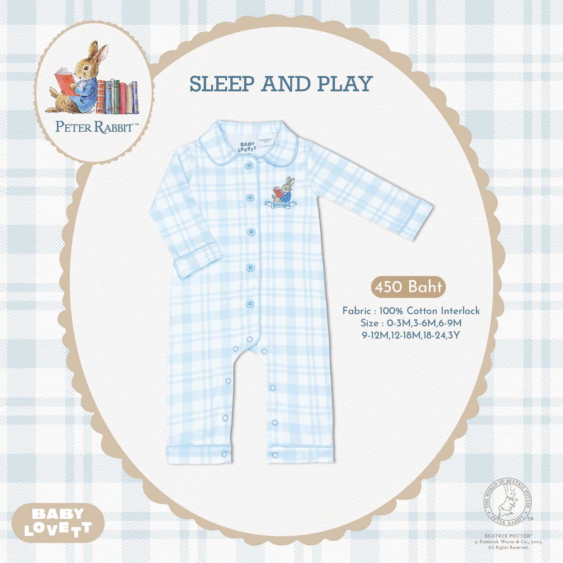13 (Aug) Peter Rabbit 2 - Sleep and Play