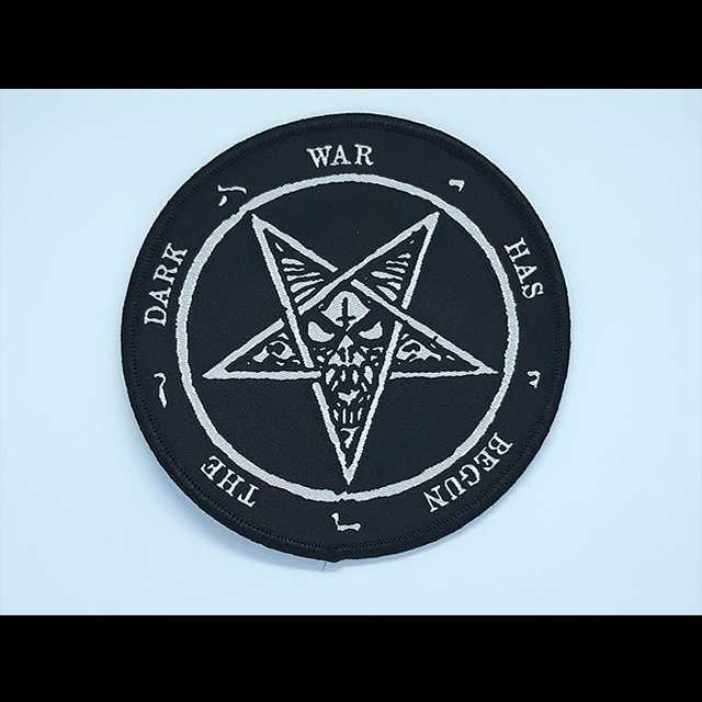 BESTIAL SUMMONING 'Pentagram' Woven Patch (Size 9 Cm./อาร์มแบบทอ)