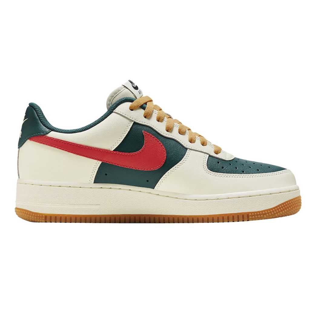 Nike Air Force 1 Low Sail Green Red