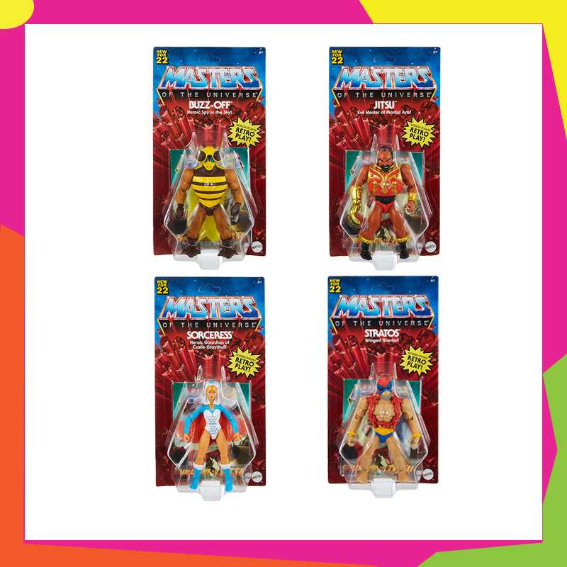 Masters of the Universe Origins Action Figure Assortment ครบเซต 4 แบบ (GNN84-999L)
