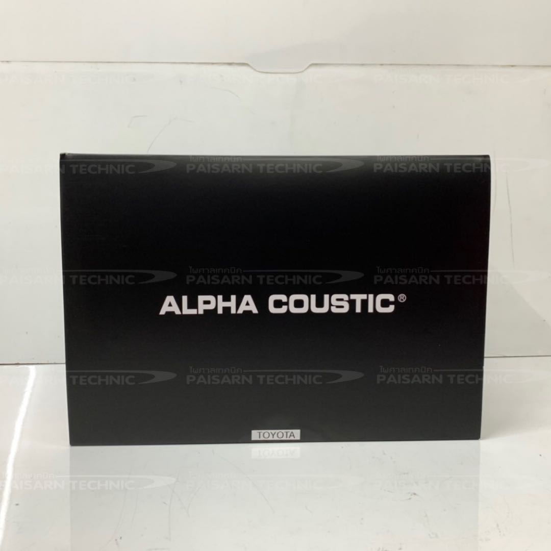 Alpha Coustic ลำโพงตรงรุ่นรถยนต์ Toyota ลำโพงแกนร่วม ลำโพงแยกชิ้น ลำโพงรวมชิ้นขนาด