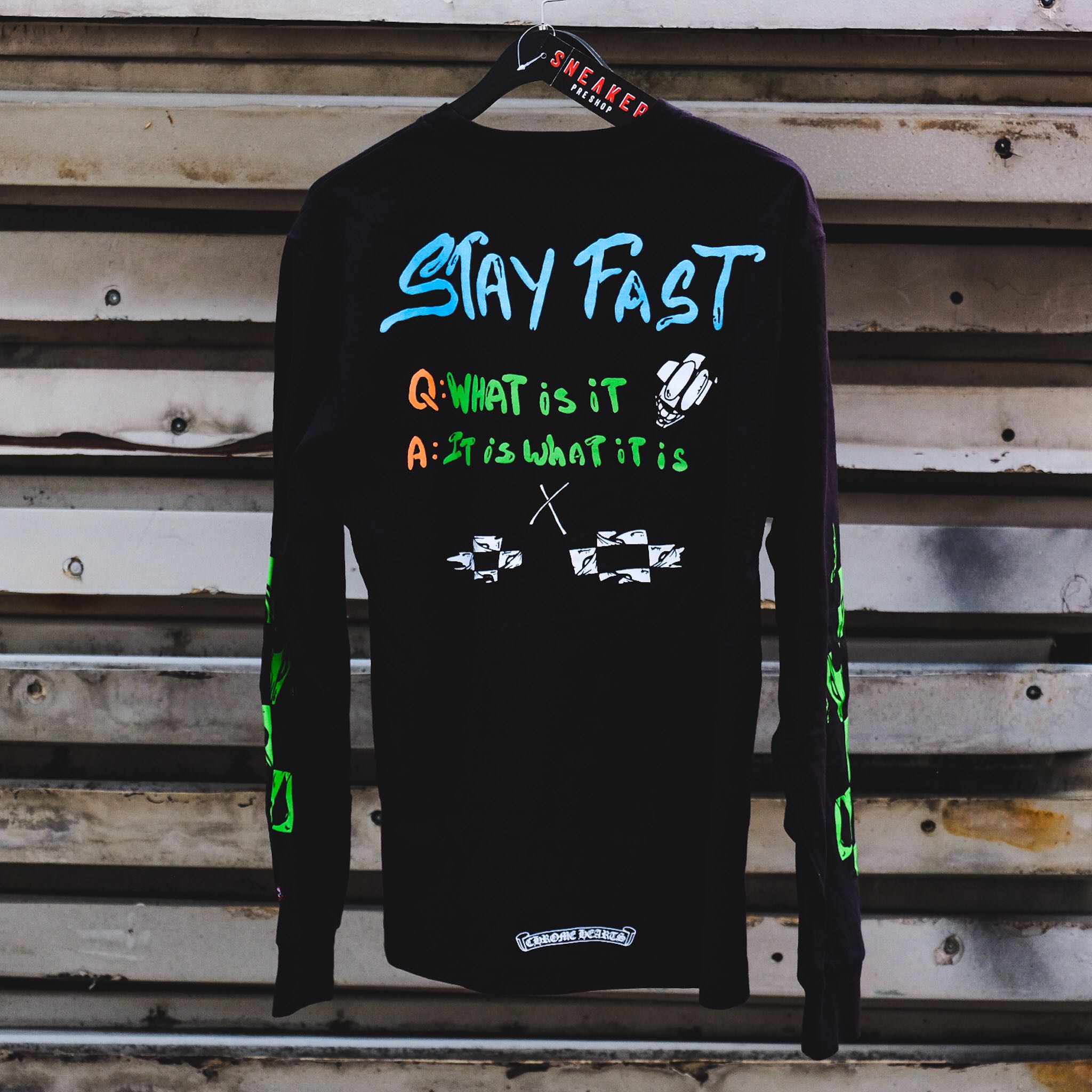 Chrome Hearts x Matty Boy “Sex Record : It Is What It Is” Black Long Sleeve