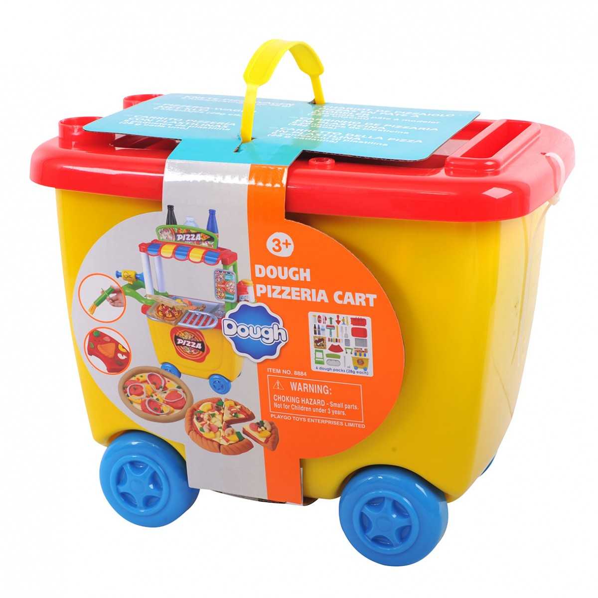 Playgo ของเล่นเสริมพัฒนาการ โดว์ร้านรถเข็นขายพิซซ่า (PG-8884)