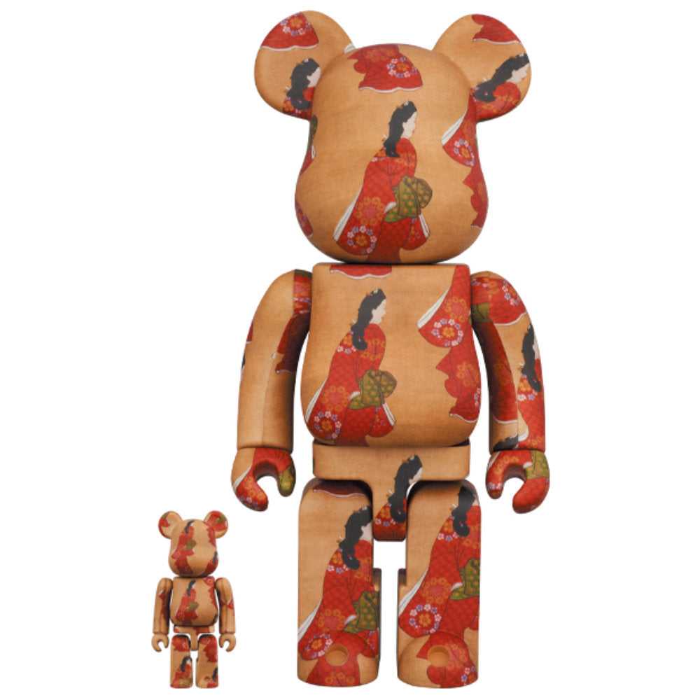 Tokyo National Museum BE@RBRICK Hishikawa Moronobu Beauty Looking Back 100%+400%