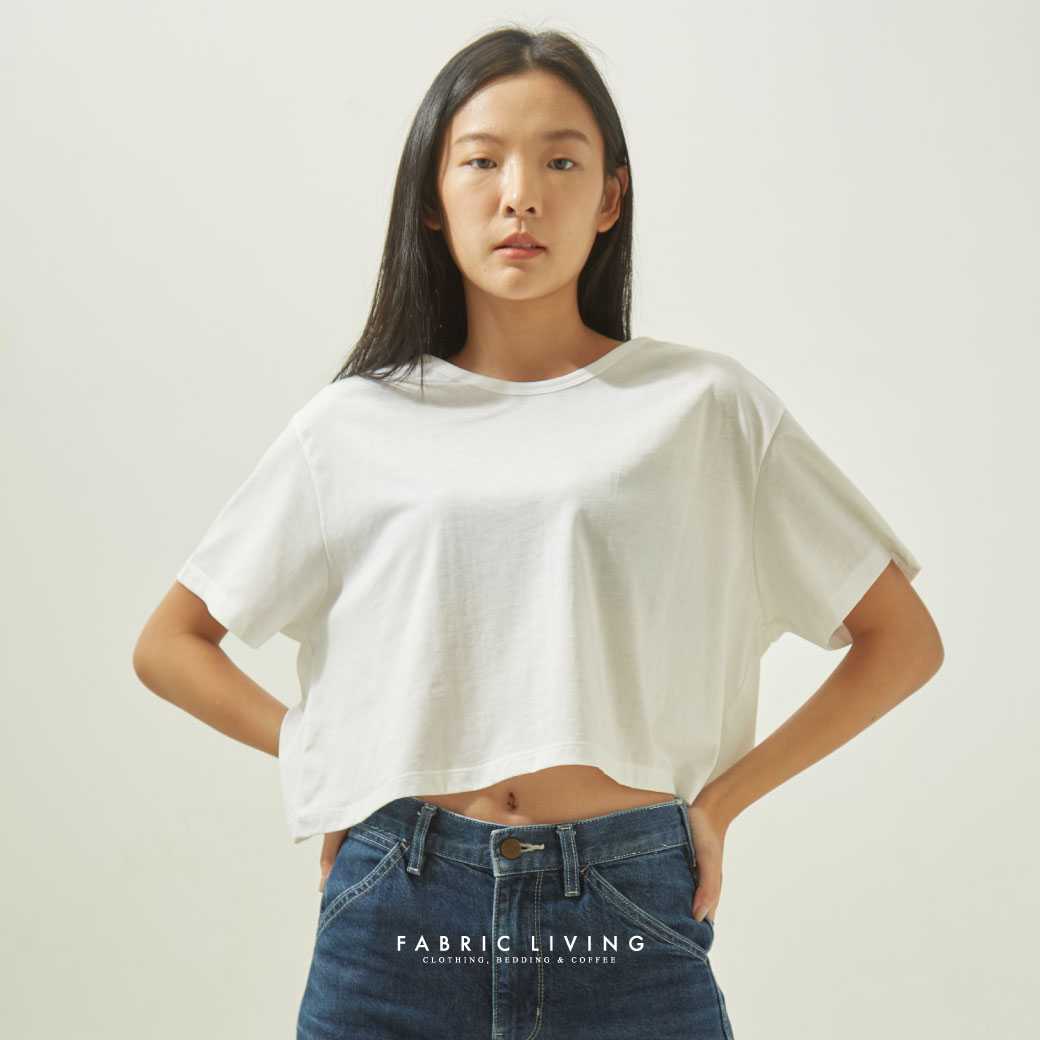 BASIC CROP TEE (FREE SIZE)