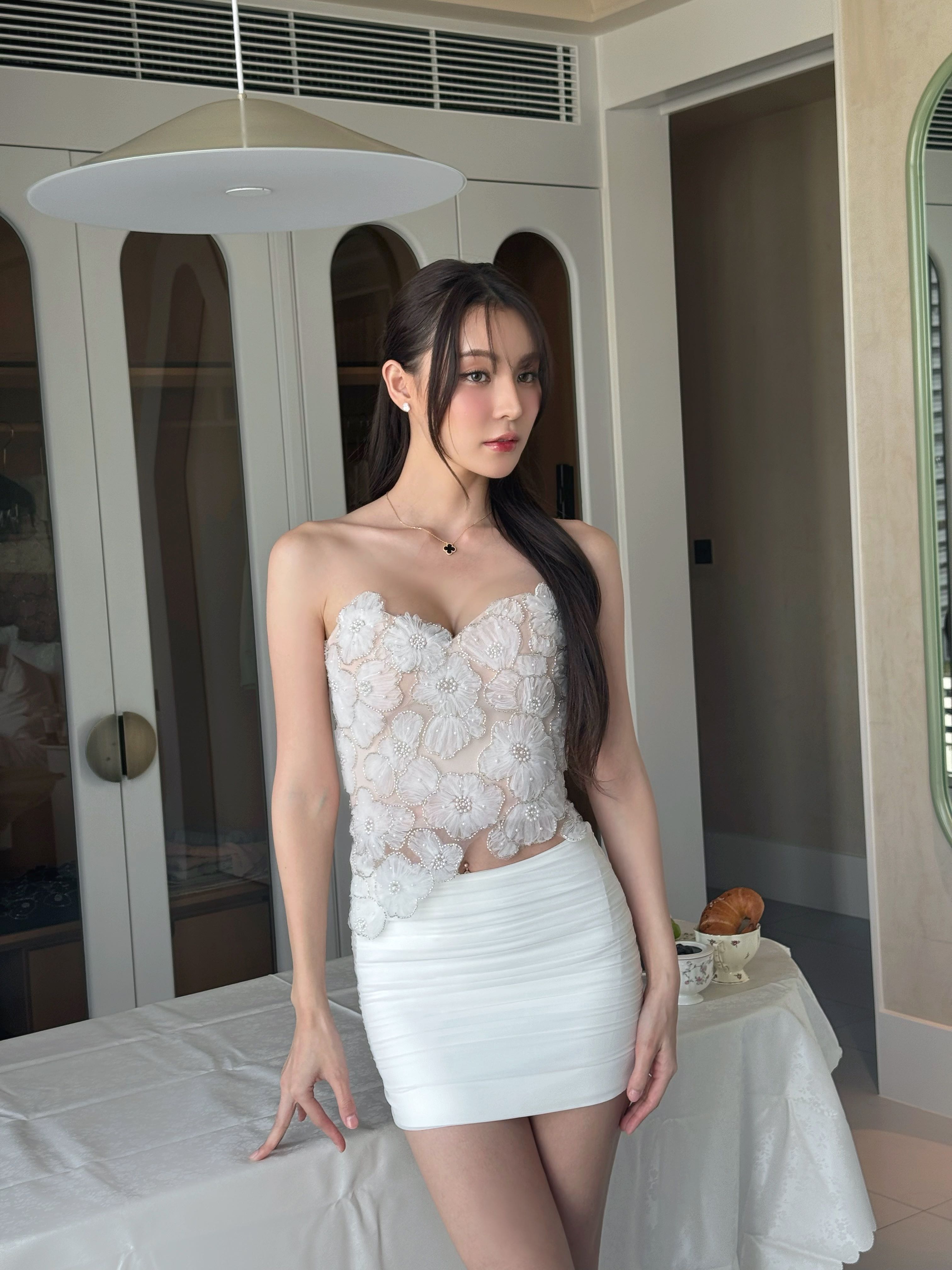 LA LUNE TOP (เฉพาะเสื้อ)(พร้อมส่ง)