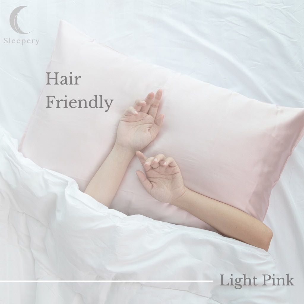 New Color สีใหม่ 📢 Sleepery ปลอกหมอนผ้าไหมมัลเบอร์รี่แท้ Mulberry Silk Pillowcase