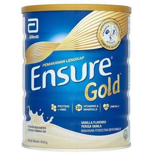 ENSURE GOLD VANILA 800G