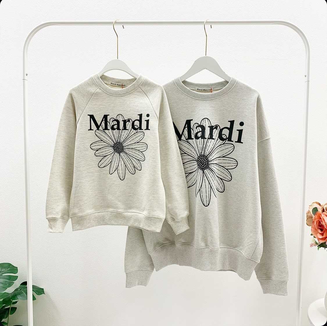 Mardi Flower Sweatshirt
