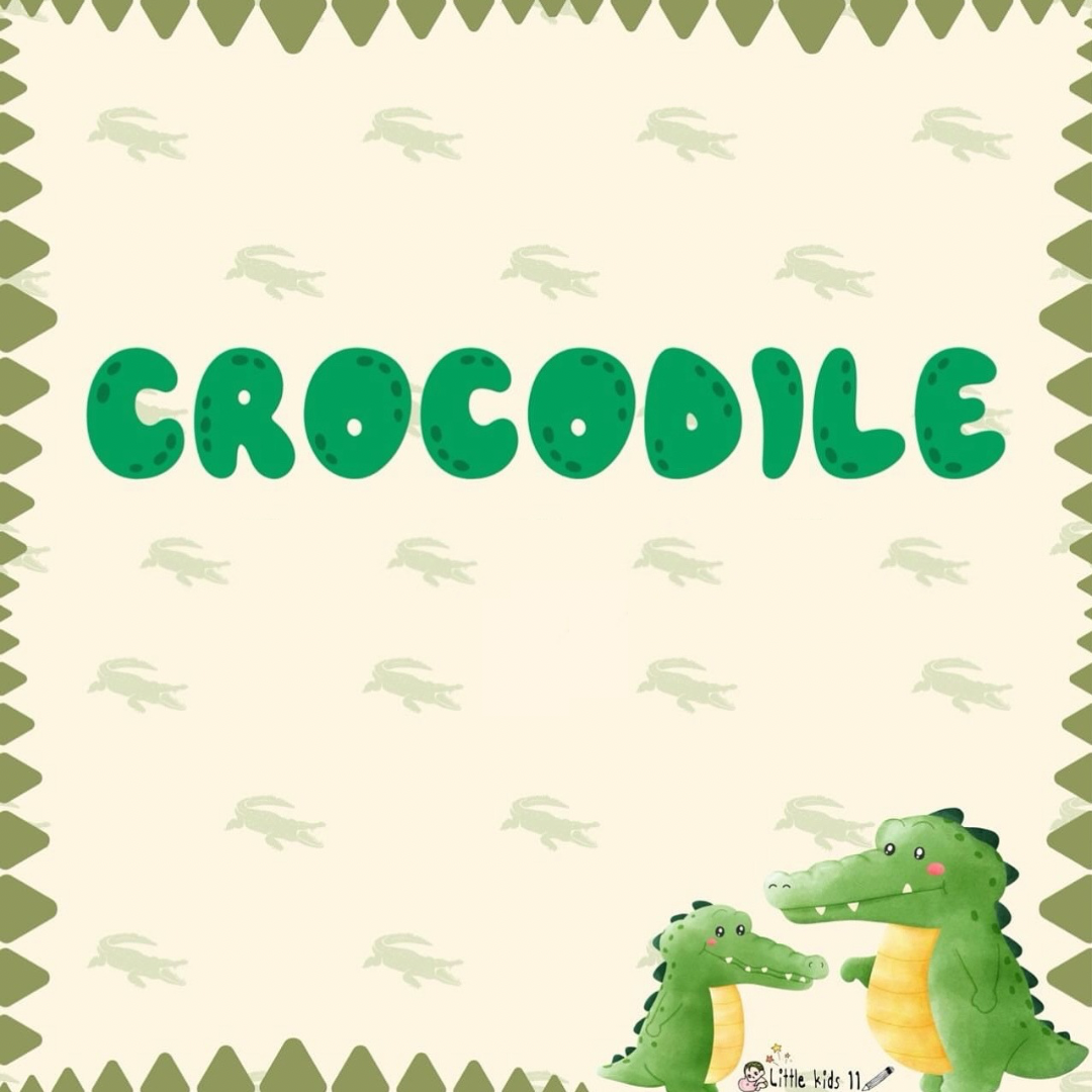 CROCODILE 🐊🌳