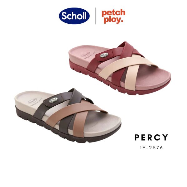 Scholl รุ่น Percy เพอร์ซี่ 1F-2576 รองเท้าสกอลล์ รุ่นผู้หญิง ของแท้ เทคโนโลยี Bioprint
