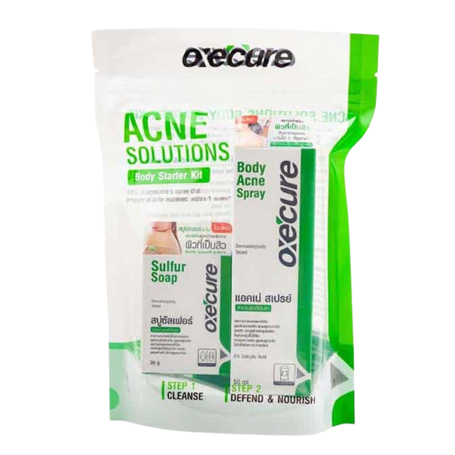 OXECURE Body Starter Kit(เซตคู่ สบู่ และ บอร์ดี้สเปรย์)