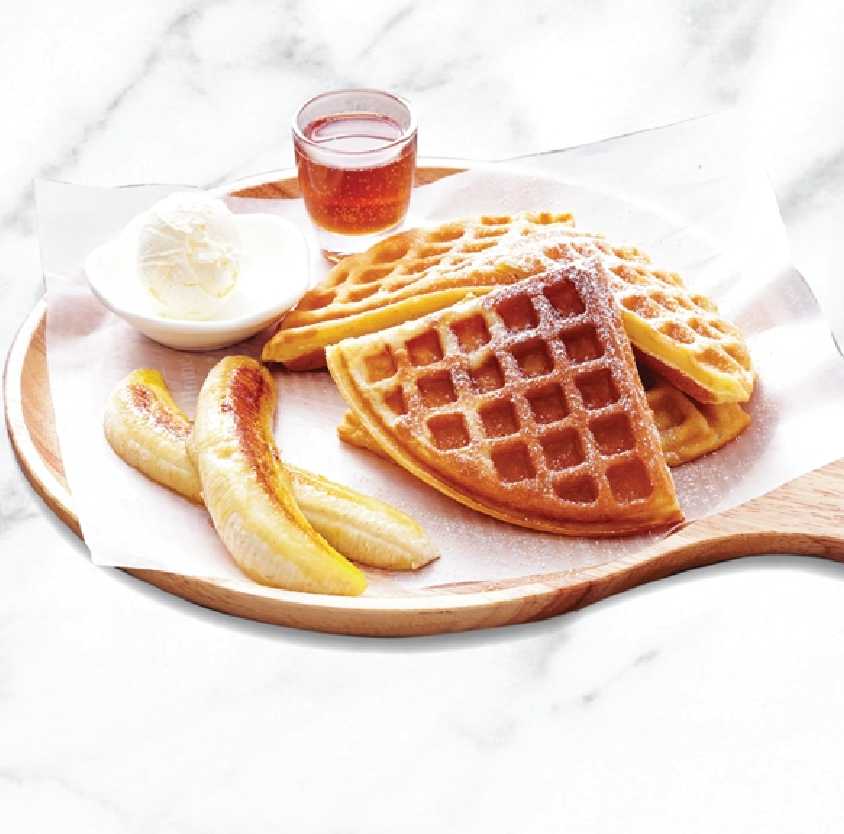 Banana Waffle