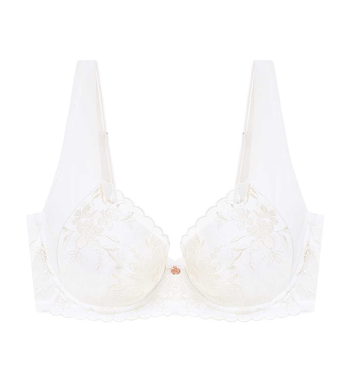 One Price Triumph 10218652 Florale Slimming Beauty WP-R	1534 เสื้อชั้นในมีโครงน้ำหนักเบา สีขาว