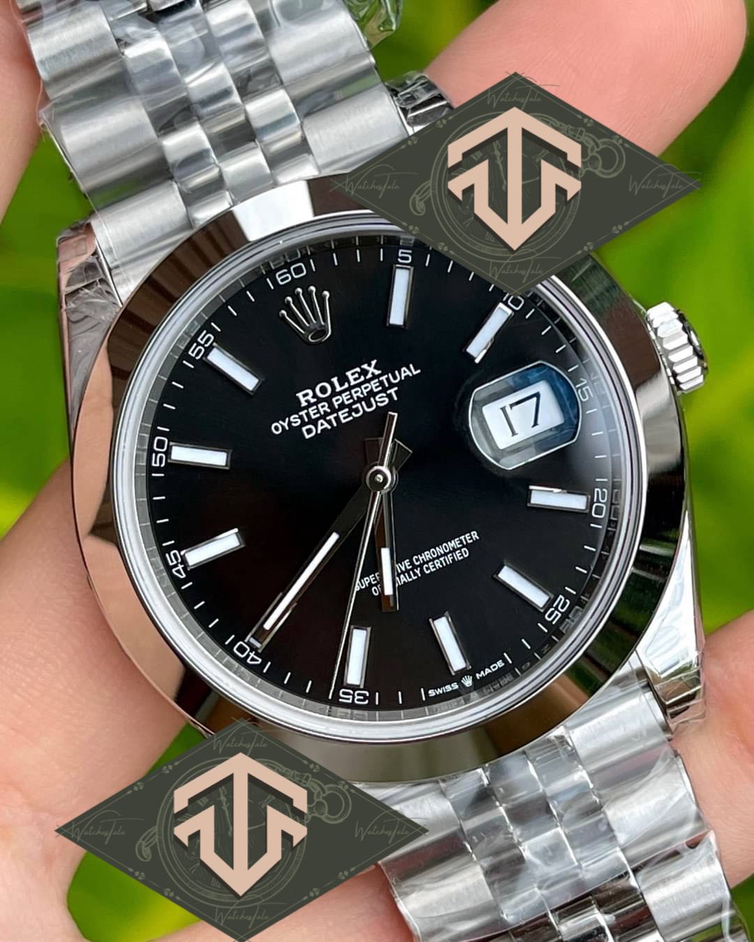 Rolex Datejust Black 41mm. Jubilee Ref.126300 VSF