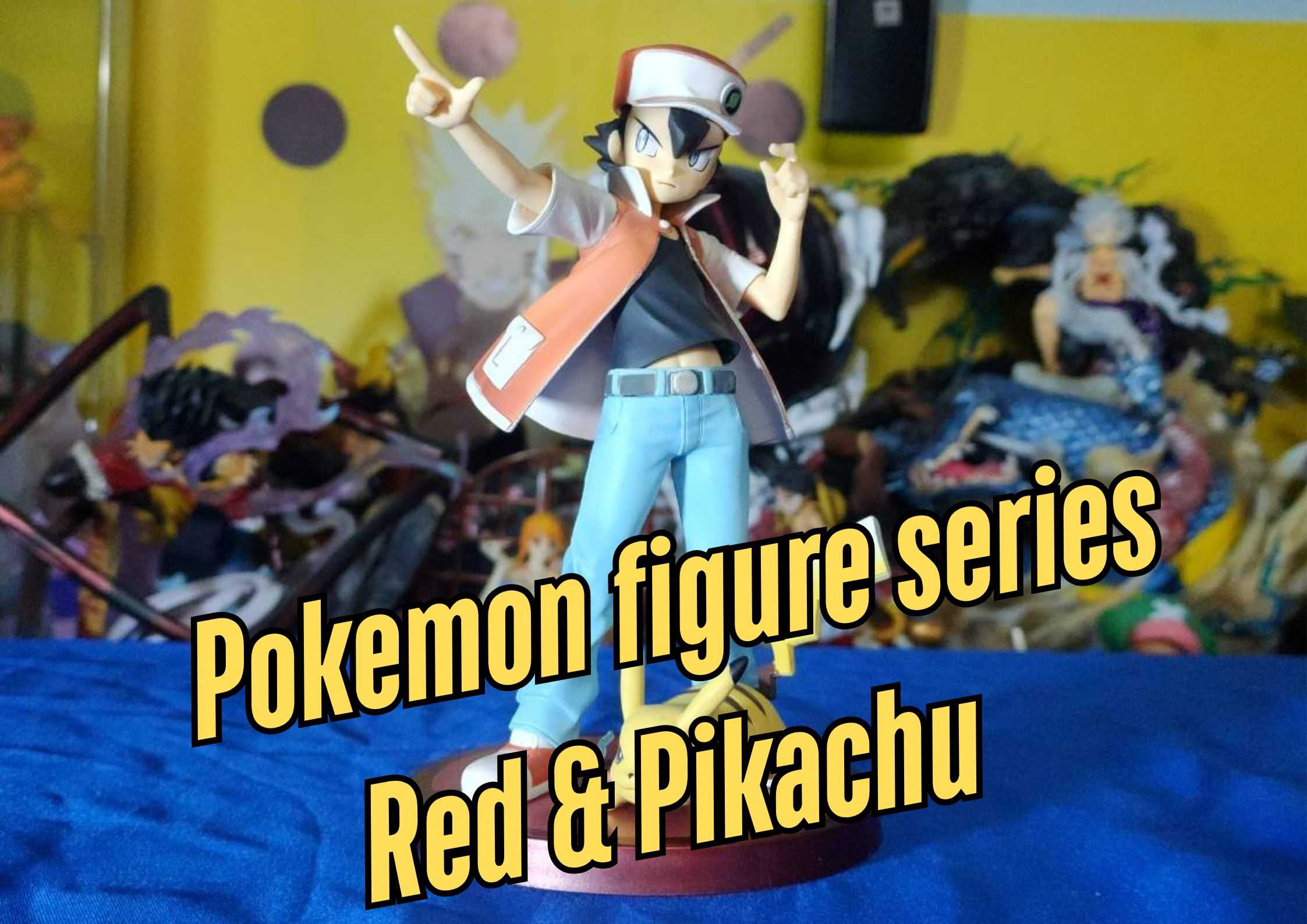 pokemon figure series red&pikachu พรีออเดอร์