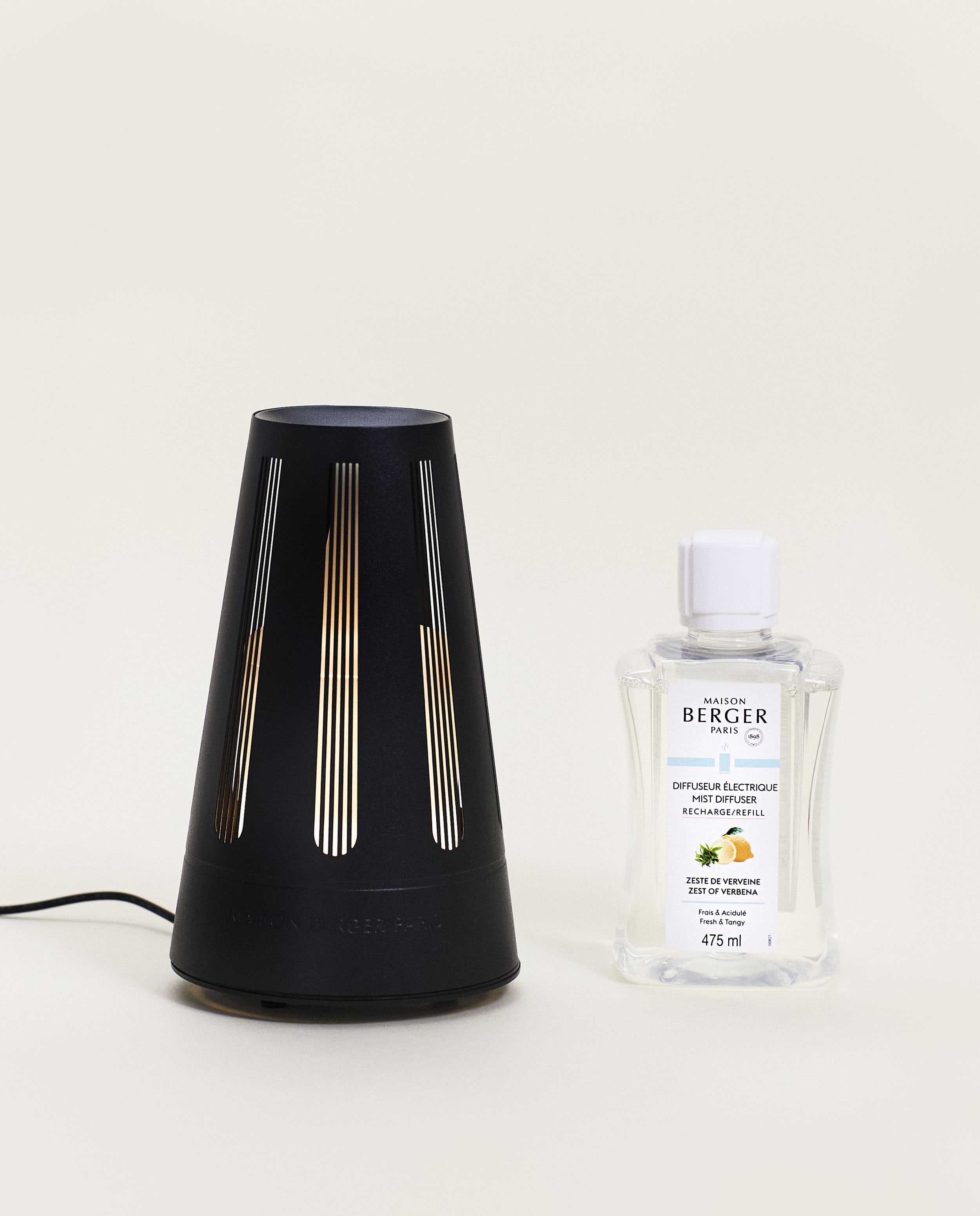 Electric diffuser Amphora Noir:เครื่องกระจายความหอมอัตโนมัติมากับกลิ่นเซสท์ ออฟ เวอร์บีน่า