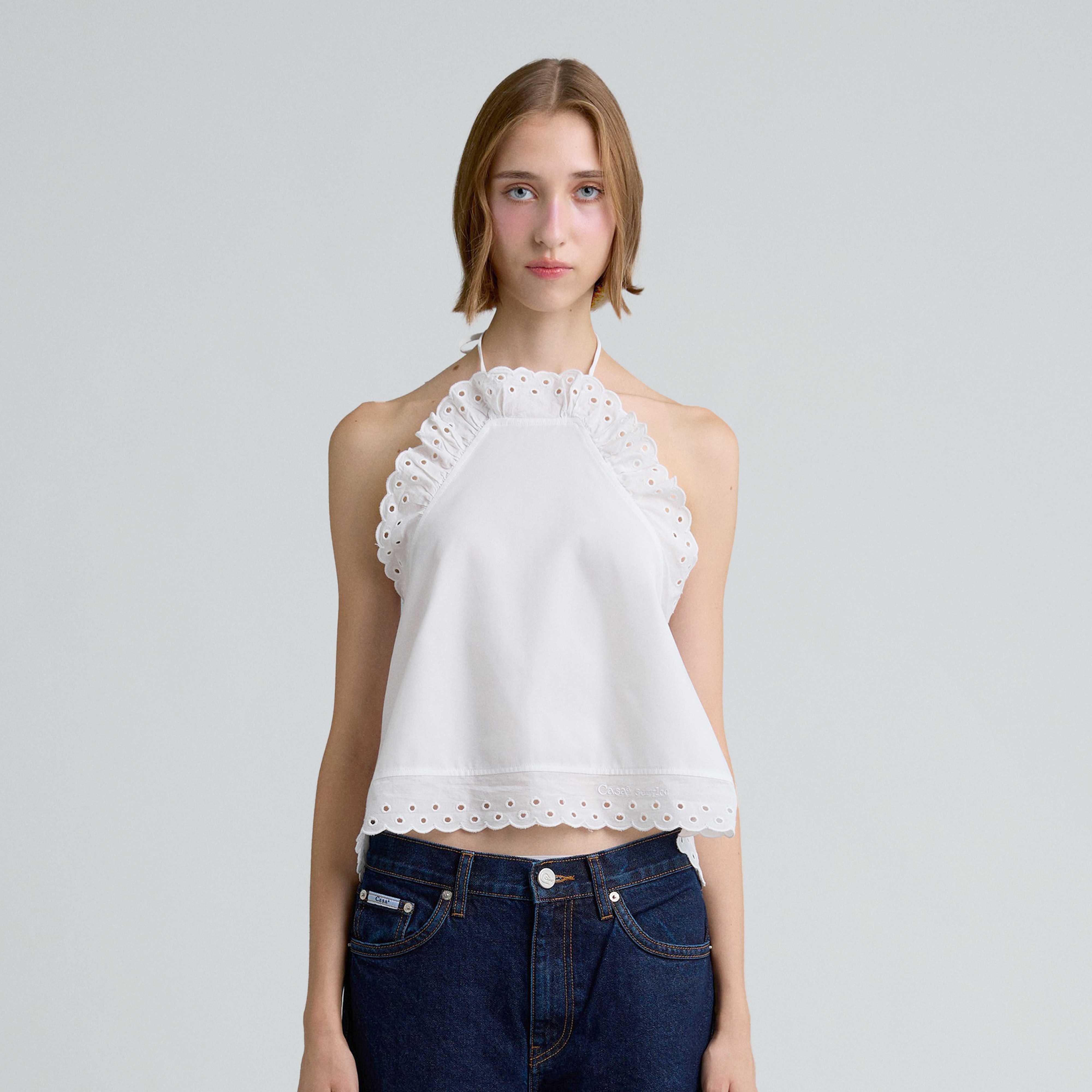 AIRY TRIANGLE TOP