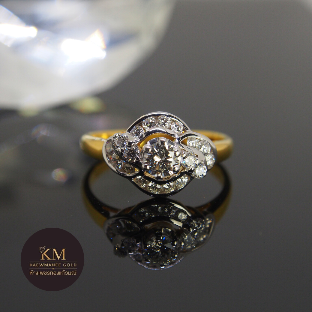 แหวนเพชร Emblem of Eternity Gorgeous Ring (90% Gold)