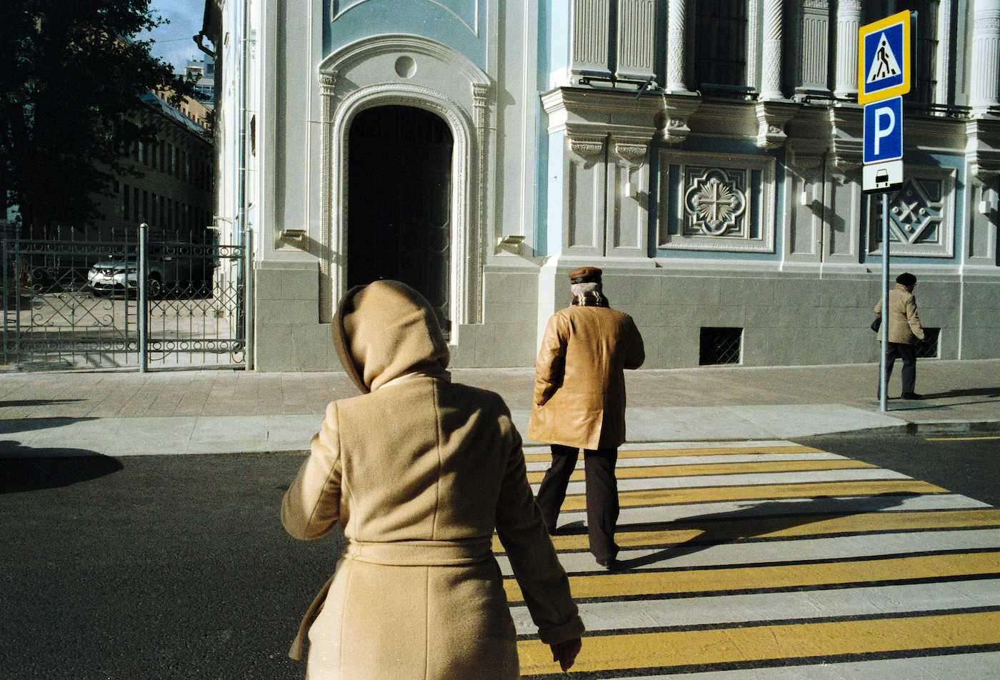 โปสการ์ด/ภาพพิมพ์ ผลงาน Moscow Crosswalk