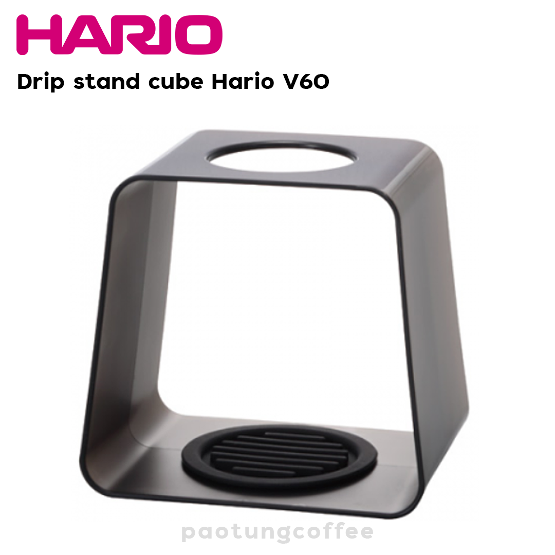 HARIO Drip Stand Cube Black แท่นสำหรับชงกาแฟดริป