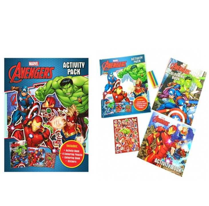 S40_2-in-1 Activity Bag Disney: Marvel Avengers