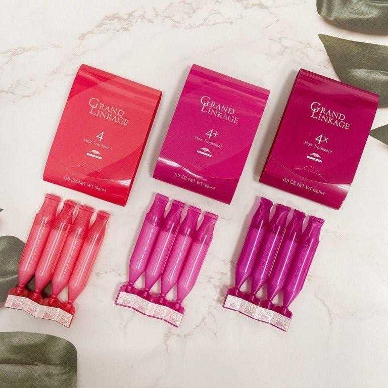 MILBON GRAND LINKAGE WEEKLY BOOSTER 4X สำหรับผมแห้งเสีย
