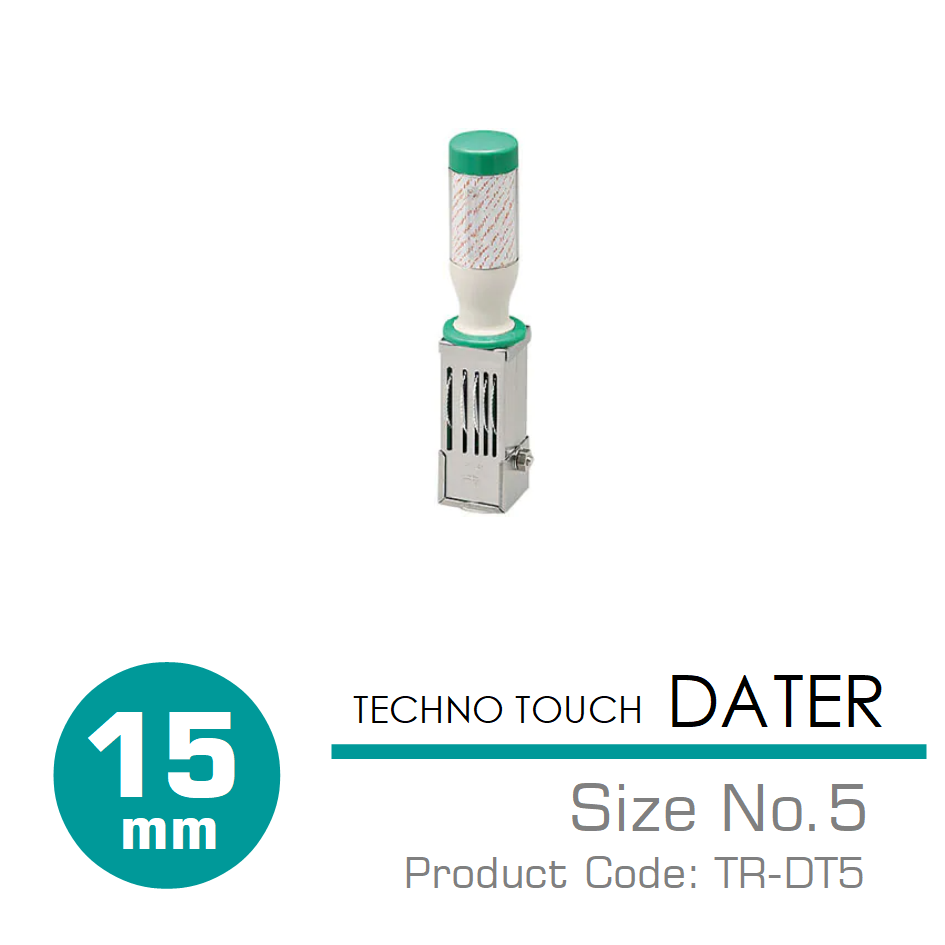 SANBY ตรายางลงวันที่ เทคโนทัชเดเตอร์#5 เฉพาะด้าม TECHNO TOUCH DATER No.5 (TR-DT5)