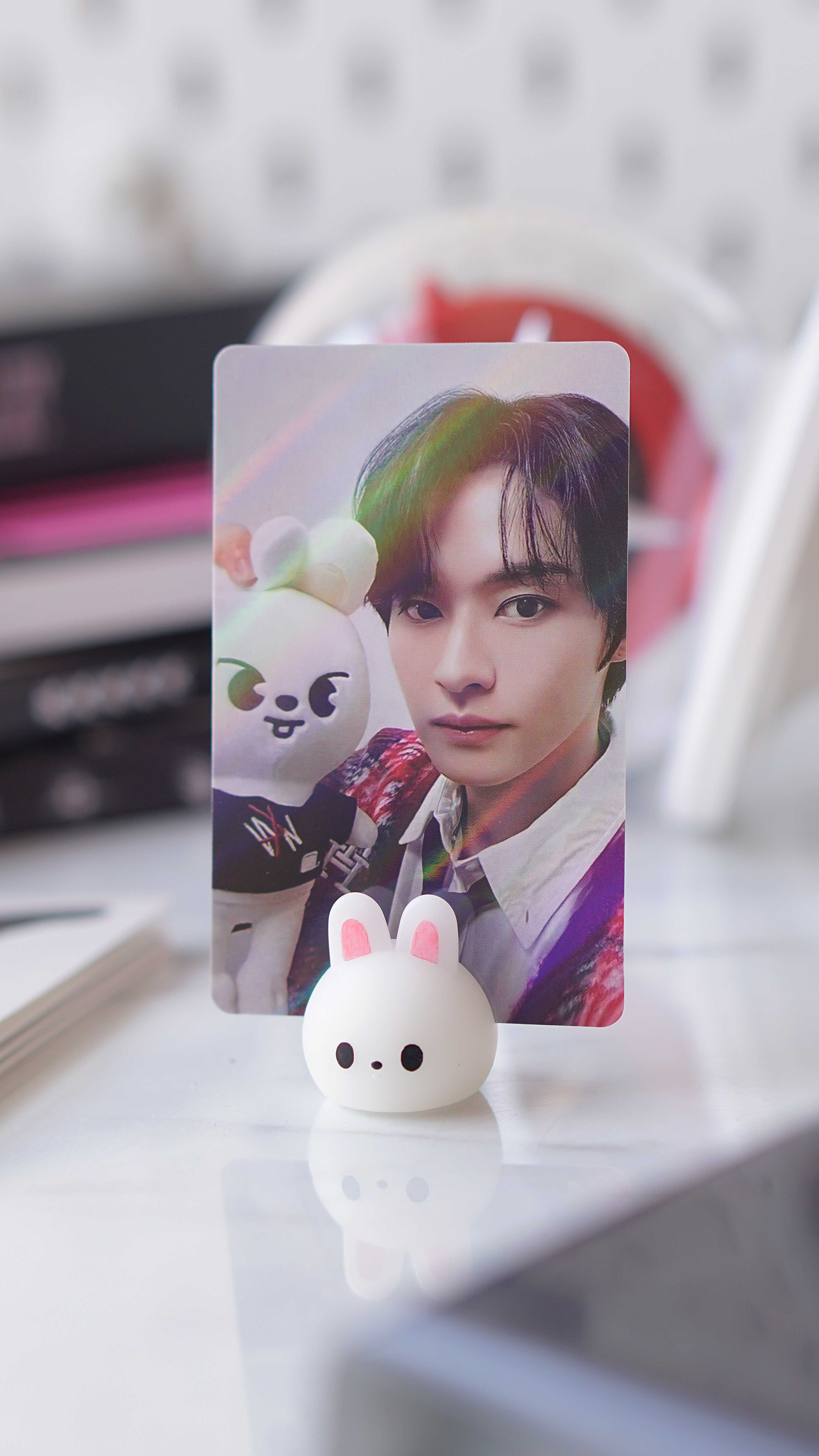 Leebit charm & photocard holder