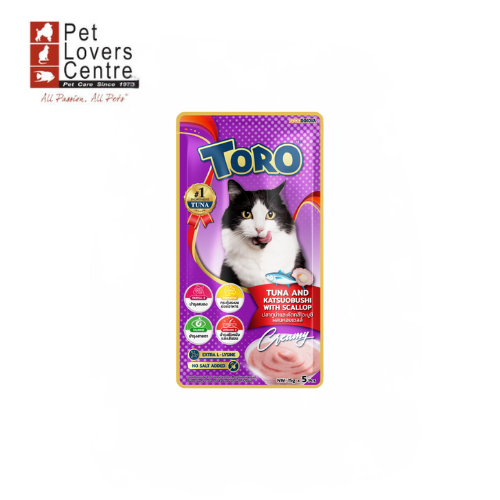 ขนมแมวเลีย  TORO TORO LICKABLE TREAT15g x 5 PCS