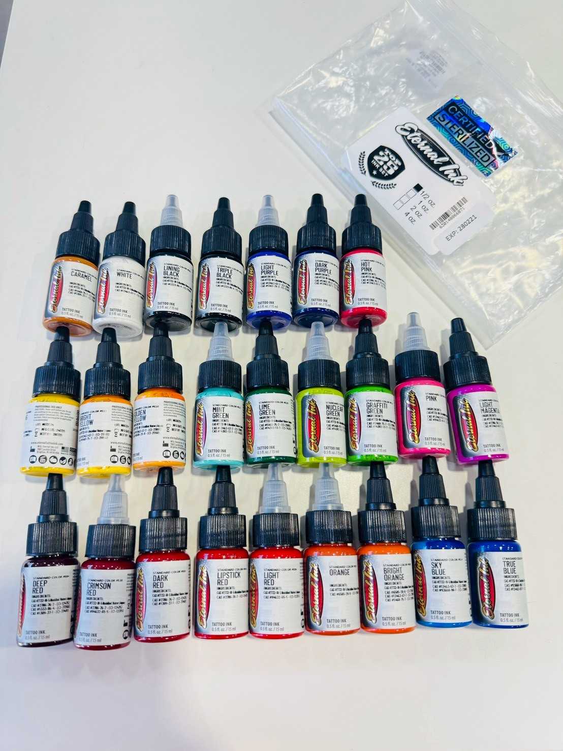 ETERNAL ชุด 25 สี ขนาด 1/2 ออนซ์