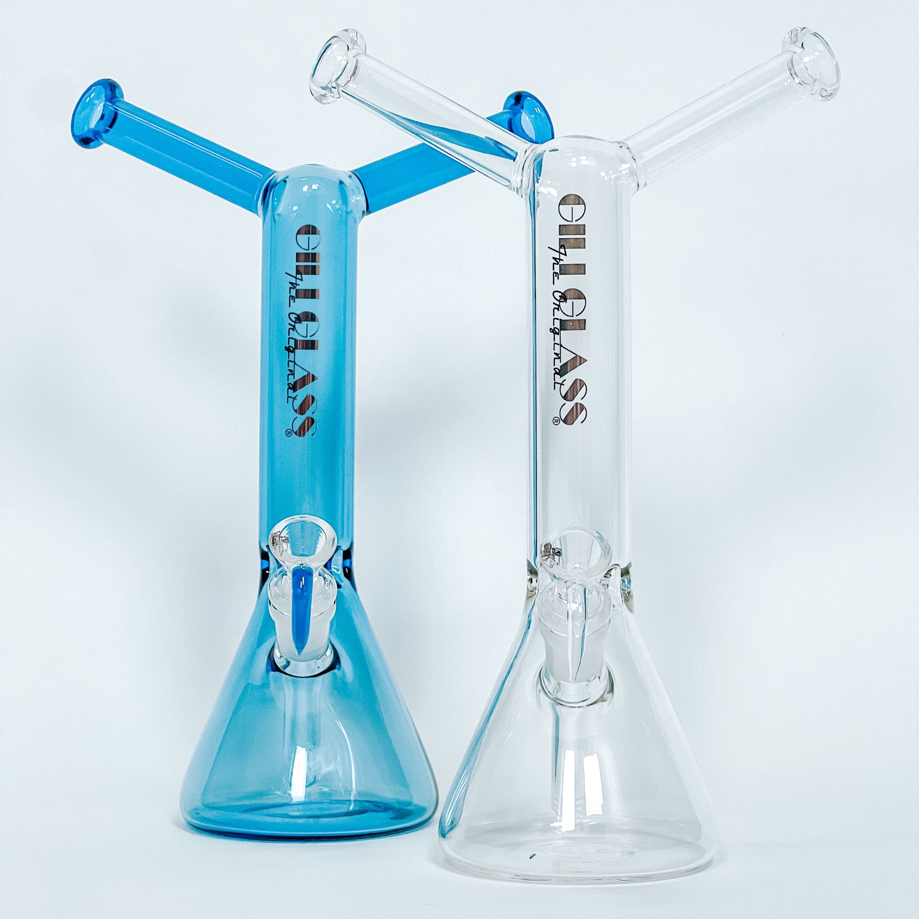 Besties Pipe Glass Water Bong from Gili Glass l 28 cm