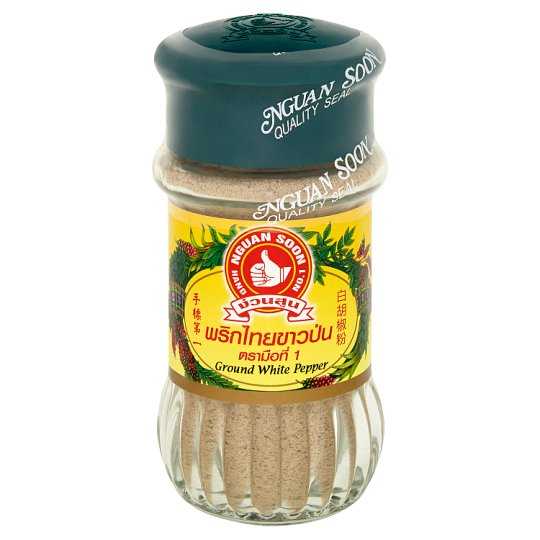 เครื่องปรุง - ง่วนสูน พริกไทยขาวป่น 60 กรัม (ขวดละ)