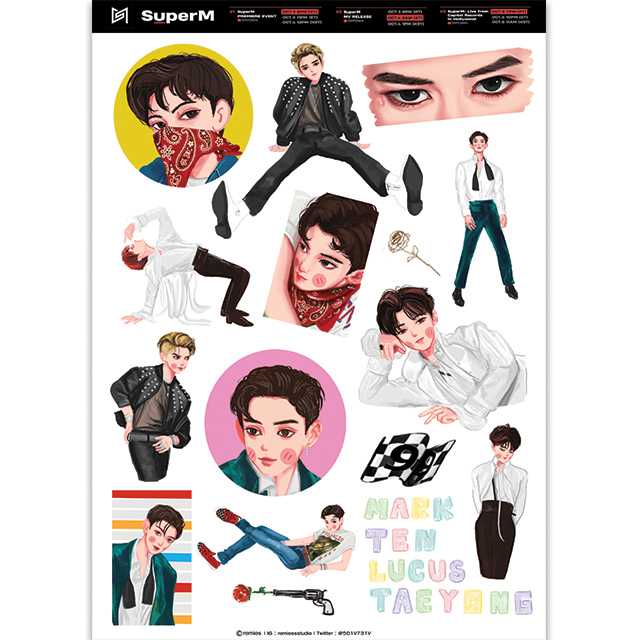 STICKER - Super M