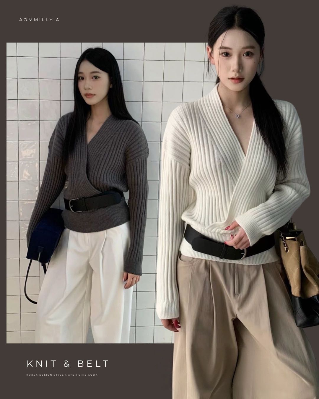 Knit & Belt