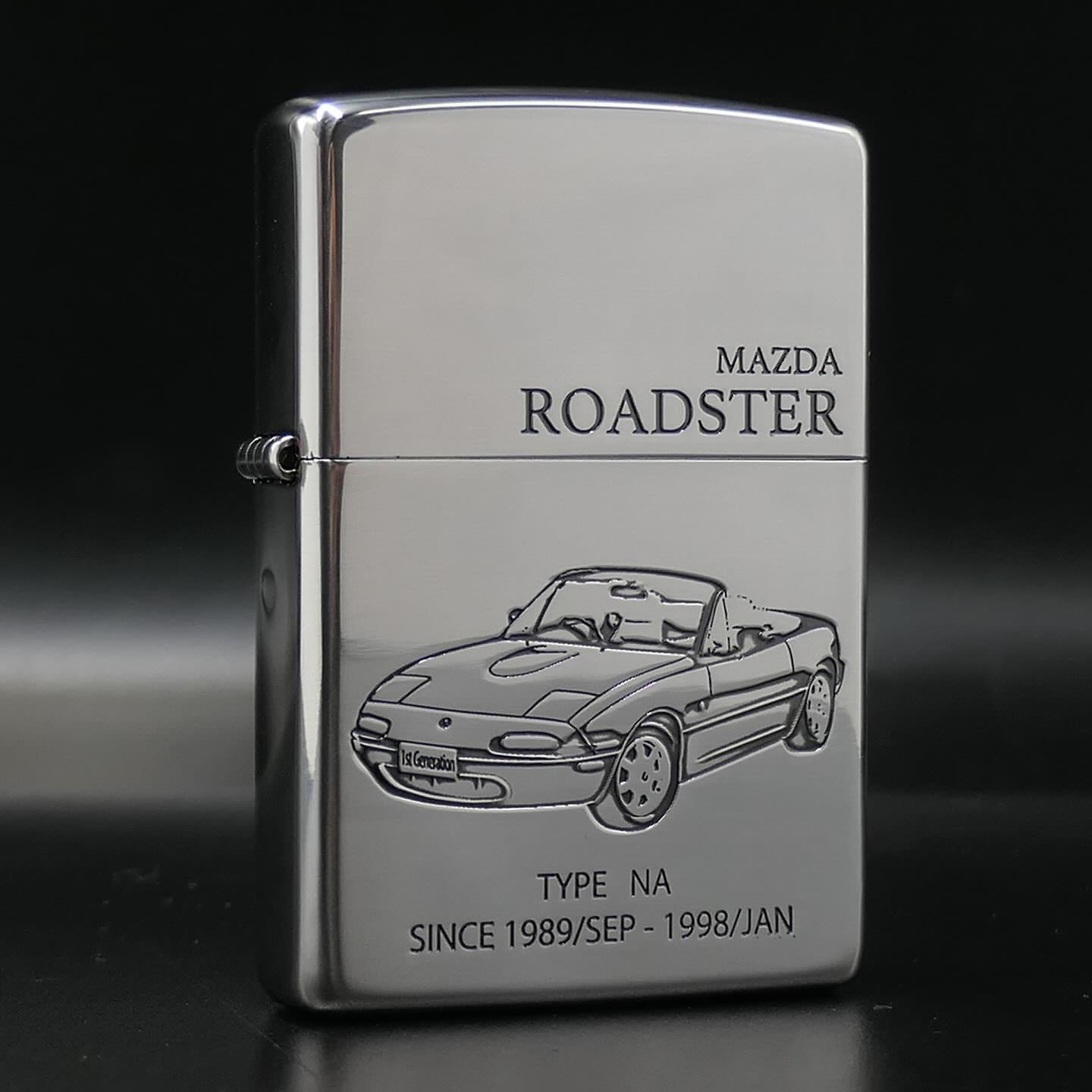 Zippo ไฟแช็กรุ่น ZJP0097 Mazda Roadster Type NA