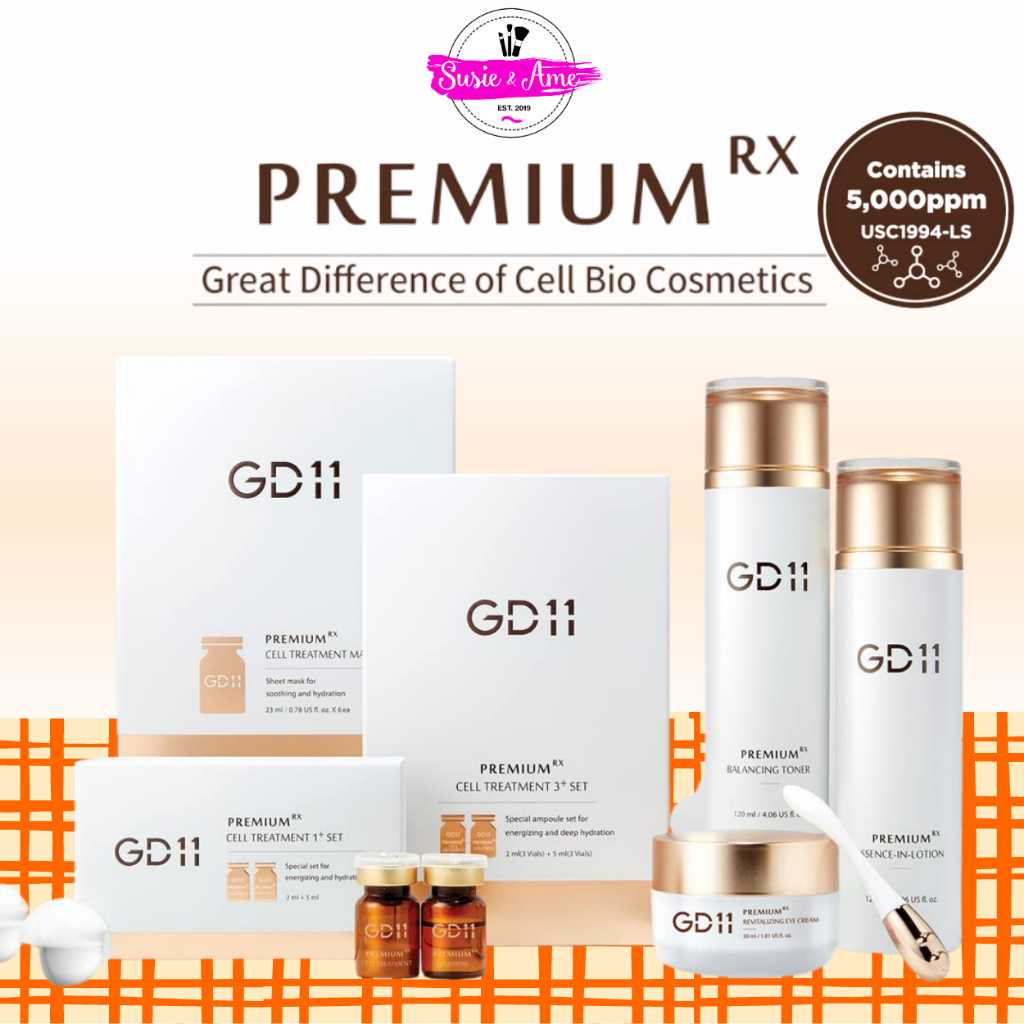 GD11 Premium RX Cell Treatment Mask 1 กล่อง (6 แผ้น)
