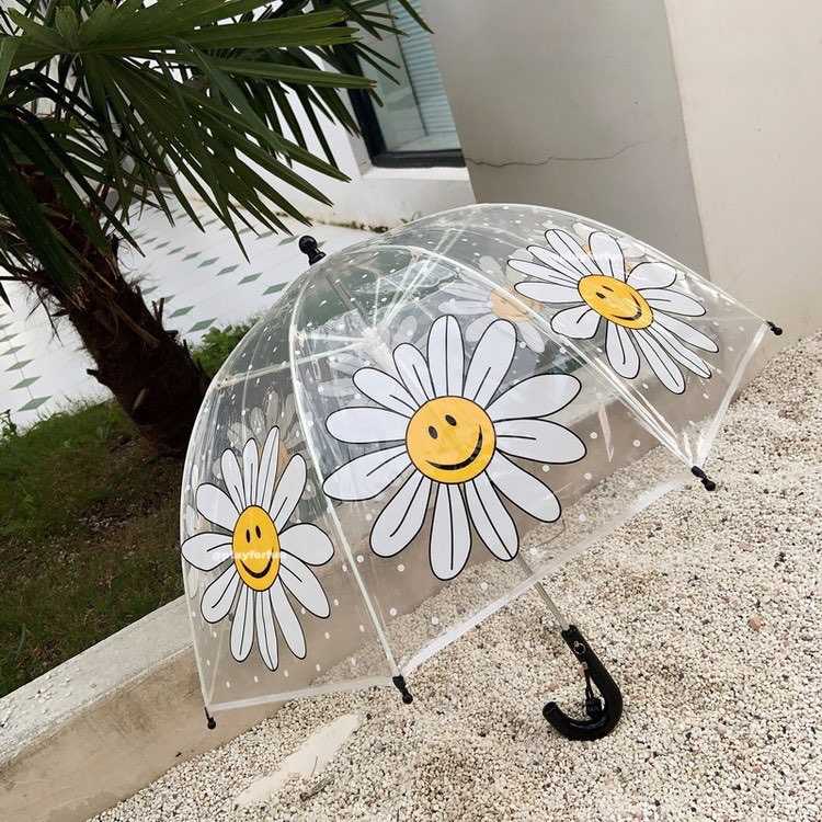 ☔ร่มญี่ปุ่นกันฝนเด็กทรงเห็ด !!พร้อมส่ง!!