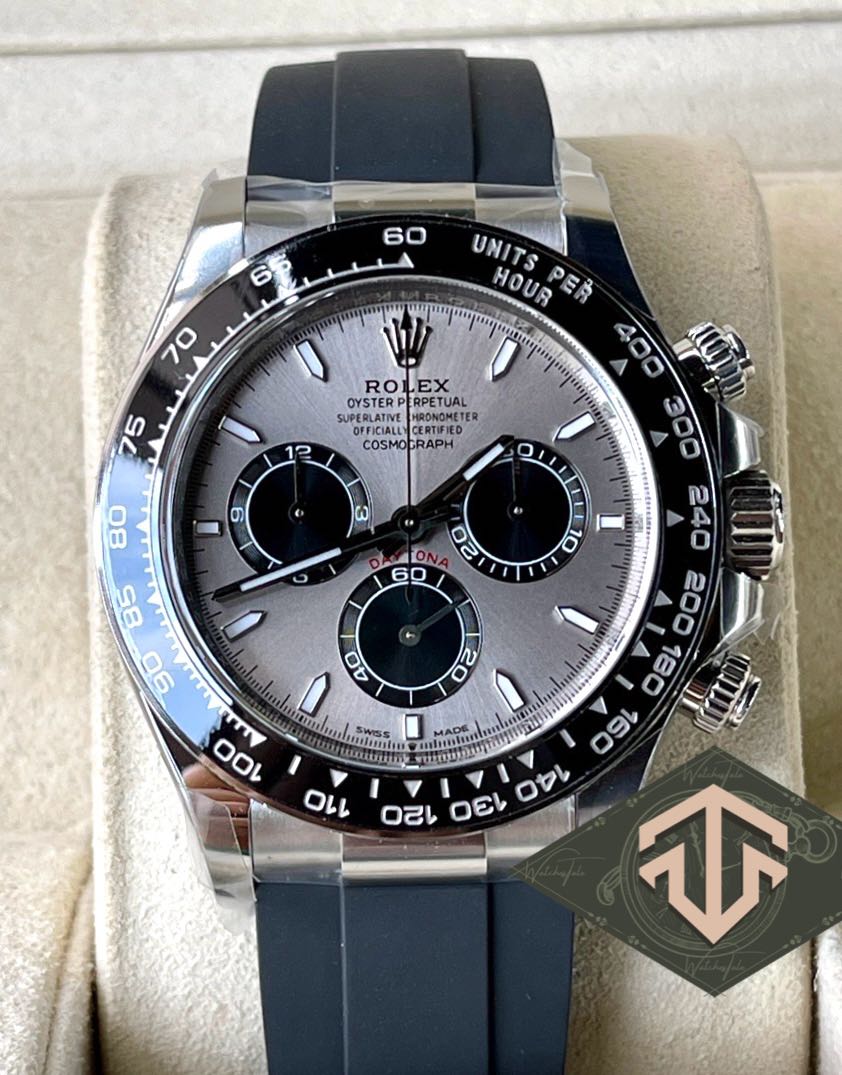 Rolex Daytona 126519LN (Super Clone 4131) Grey Dial 40mm. Clean