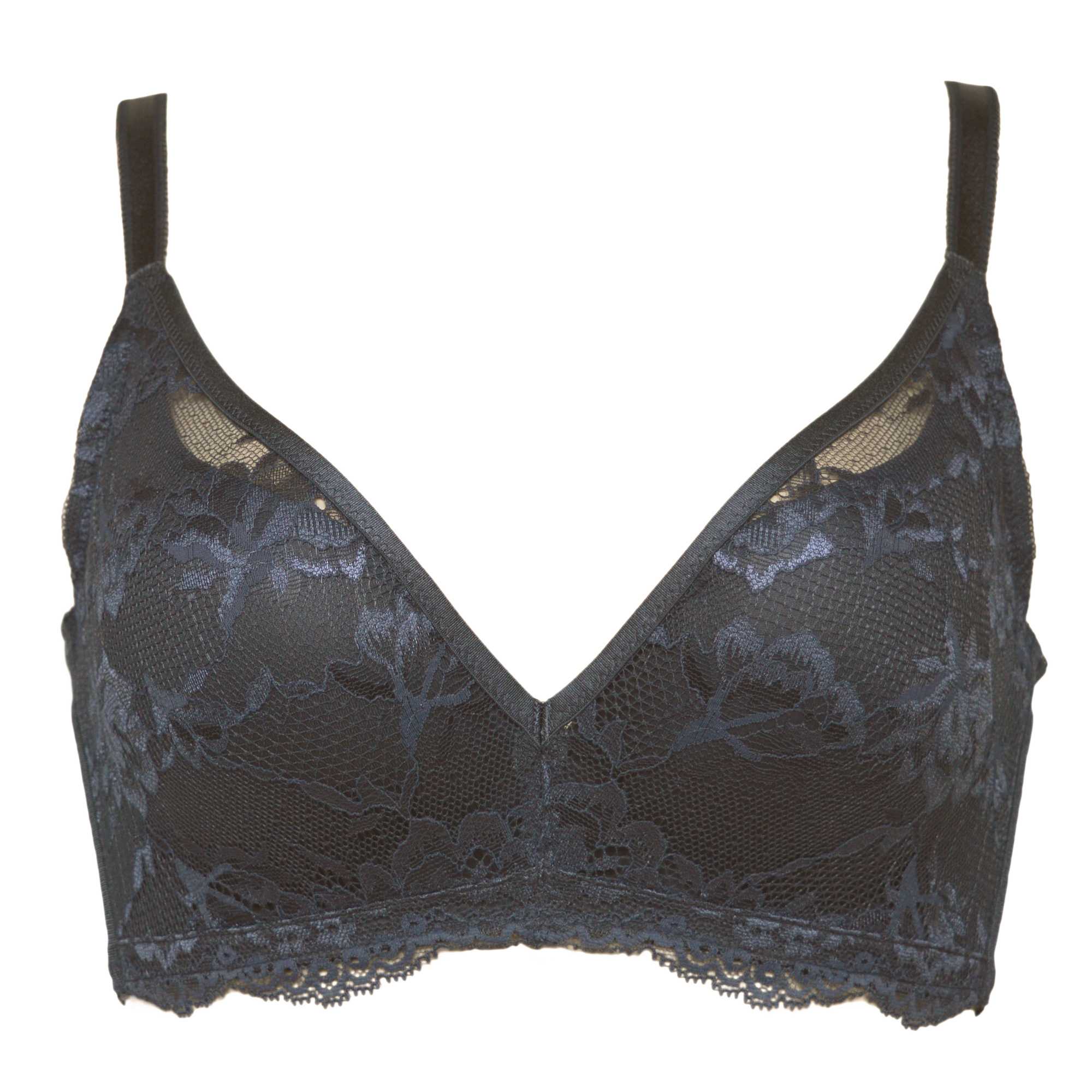 One Price Special price- Triumph 10198837 Natural Elegance P 00DK เสื้อชั้นใน ไม่มีโครงสีเทา