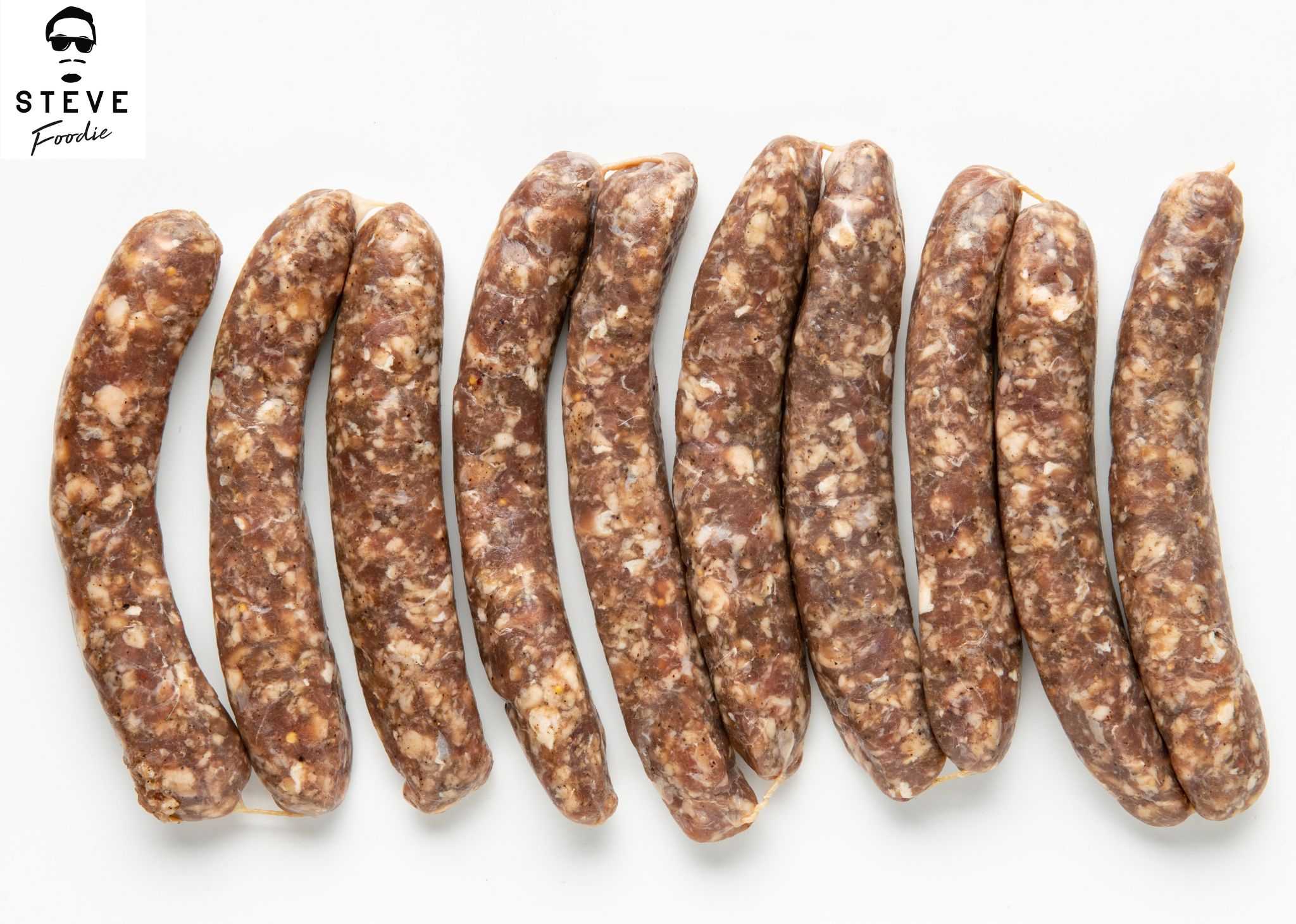 Signature Beef Sheep Casings Sausage / ไส้กรอกเนื้อซิกเนเจอร์บีฟ (ไส้แกะ)
